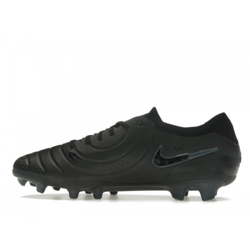 Nike Tiempo Legend 10 Elite FG Black Deep Jungle - мужская сетка размеров