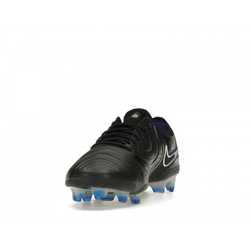 Nike Tiempo Legend 10 Elite FG Black Hyper Royal - мужская сетка размеров