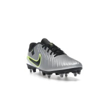 Nike Tiempo Legend 10 Academy SG-Pro AC Metallic Silver Volt Black