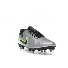 Nike Tiempo Legend 10 Academy SG-Pro AC Metallic Silver Volt Black