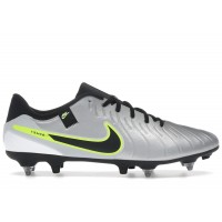 Nike Tiempo Legend 10 Academy SG-Pro AC Metallic Silver Volt Black