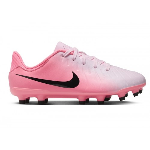 Nike Tiempo Legend 10 Academy MG Pink Foam Black (GS) - подростковая сетка размеров