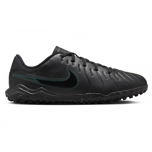 Nike Tiempo Legend 10 Academy TF Black Deep Jungle (GS) - подростковая сетка размеров