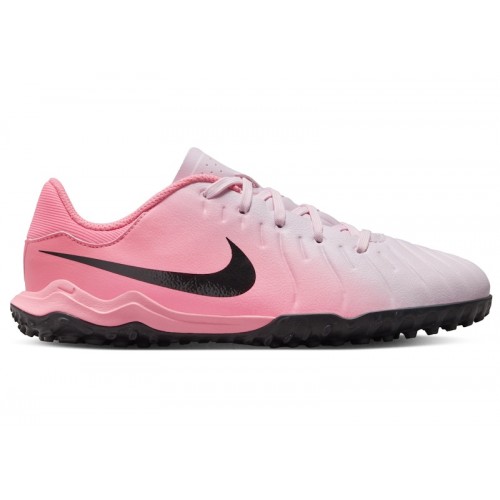 Nike Tiempo Legend 10 Academy TF Pink Foam Black (GS) - подростковая сетка размеров