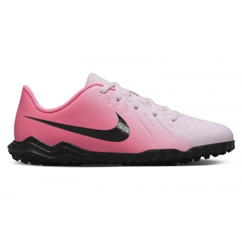 Nike Tiempo Legend 10 Club TF Pink Foam Black (GS) - подростковая сетка размеров