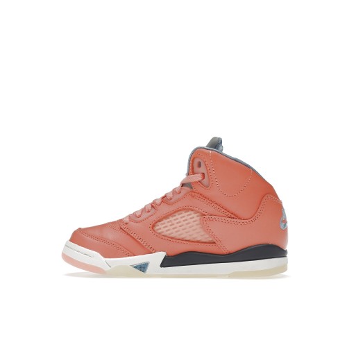 Кроссы Jordan 5 Retro DJ Khaled We The Best Crimson Bliss (PS) - детская сетка размеров