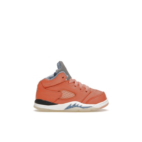 Кроссы Jordan 5 Retro DJ Khaled We The Best Crimson Bliss (TD) - детская сетка размеров