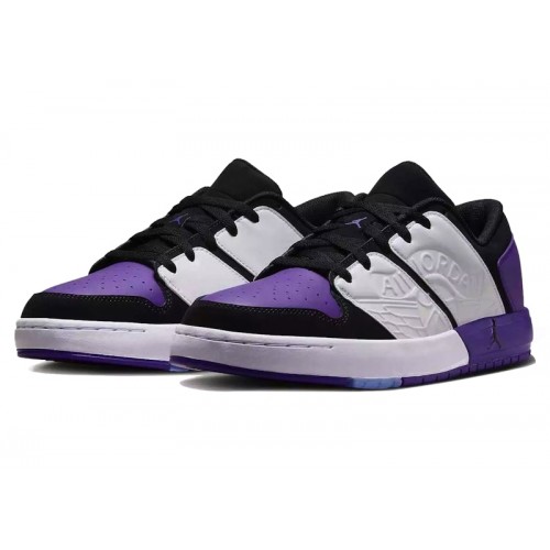 Air Jordan Nu Retro 1 Low Field Purple - мужская сетка размеров