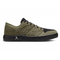 Jordan Nu Retro 1 Low Medium Olive Black