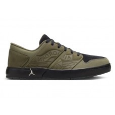 Jordan Nu Retro 1 Low Medium Olive Black