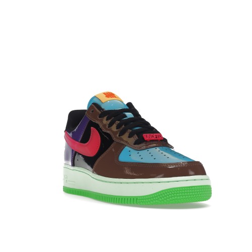 Кроссы Nike Air Force 1 Low SP Undefeated Multi-Patent Pink Prime - мужская сетка размеров