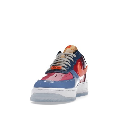 Кроссы Nike Air Force 1 Low SP Undefeated Multi-Patent Total Orange - мужская сетка размеров