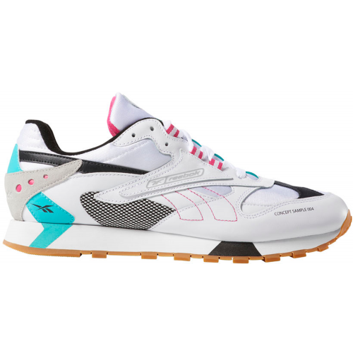 Кроссы Reebok Classic Leather ATI 90s White - мужская сетка размеров