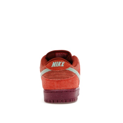 Кроссы Nike SB Dunk Low Mystic Red Rosewood - мужская сетка размеров