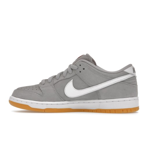 Кроссы Nike SB Dunk Low Pro ISO Orange Label Wolf Grey Gum - мужская сетка размеров