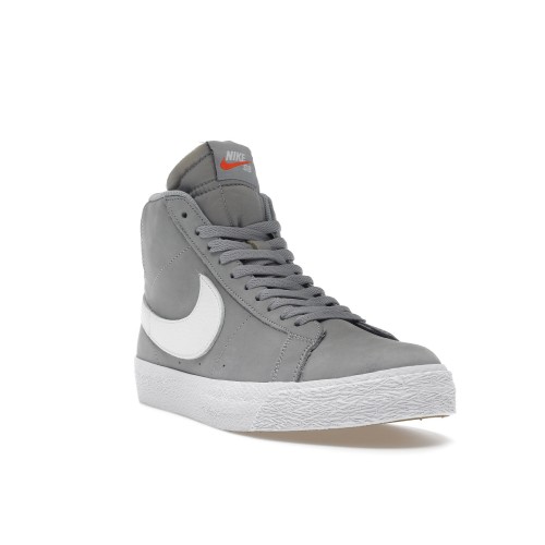 Кроссы Nike SB Blazer Mid Wolf Grey - мужская сетка размеров