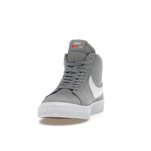 Кроссы Nike SB Blazer Mid Wolf Grey - мужская сетка размеров