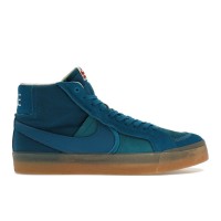 Кроссовки Nike SB Zoom Blazer Mid PRM Plus Green Abyss Gum