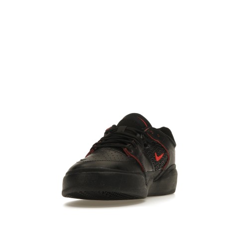 Кроссы Nike SB Ishod Wair Black Red - мужская сетка размеров