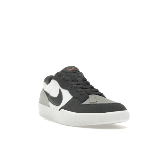 Кроссы Nike SB Force 58 Dark Grey White - мужская сетка размеров