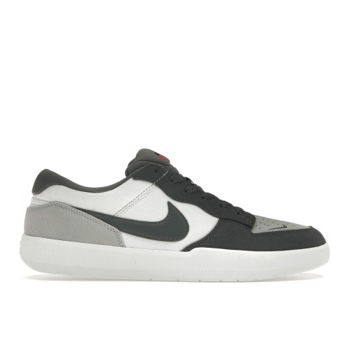 Кроссы Nike SB Force 58 Dark Grey White - мужская сетка размеров