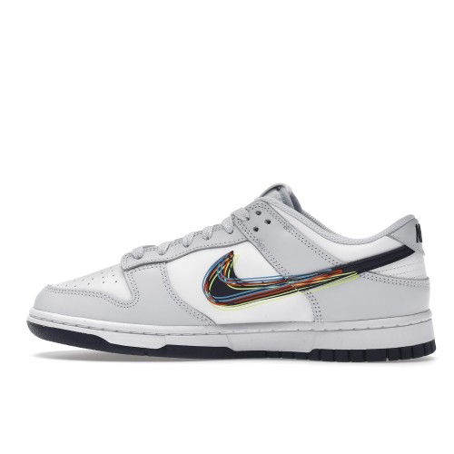 Кроссы Nike Dunk Low 3D Swoosh - мужская сетка размеров