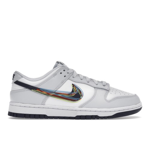 Кроссы Nike Dunk Low 3D Swoosh - мужская сетка размеров