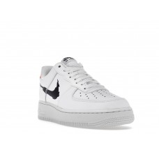 Кроссовки Nike Air Force 1 Low 07 Glitch Swoosh White Orange