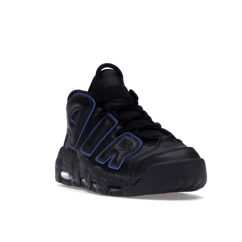 Кроссы Nike Air More Uptempo 96 Black Game Royal Iron Grey - мужская сетка размеров