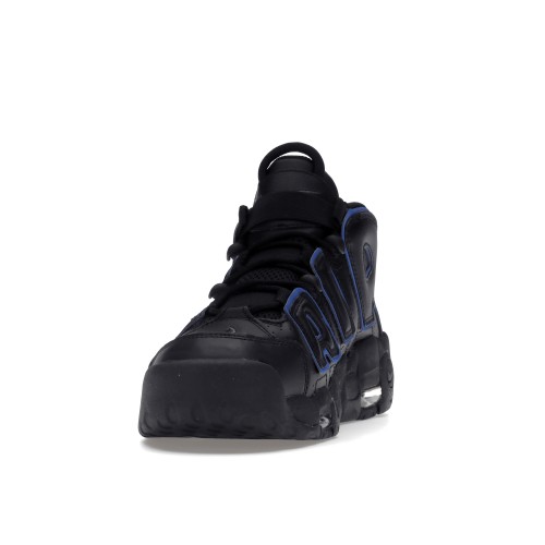 Кроссы Nike Air More Uptempo 96 Black Game Royal Iron Grey - мужская сетка размеров