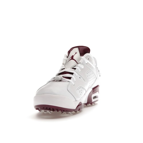 Кроссы Jordan 6 Retro Low Golf NRG Bordeaux - мужская сетка размеров