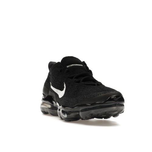 Кроссы Nike Air VaporMax 2023 Flyknit Black Sail Anthracite (W) - женская сетка размеров