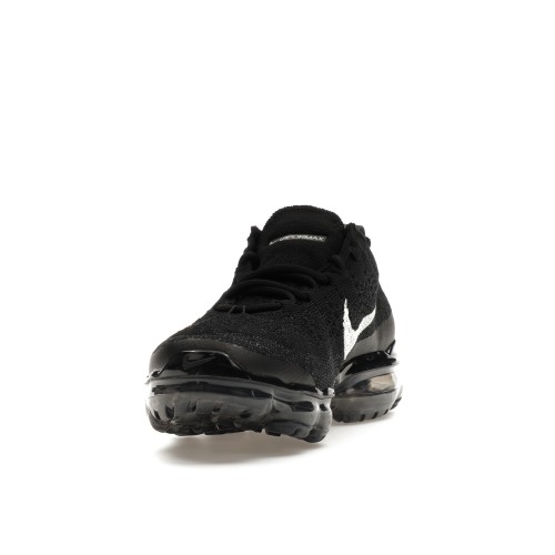 Кроссы Nike Air VaporMax 2023 Flyknit Black Sail Anthracite (W) - женская сетка размеров