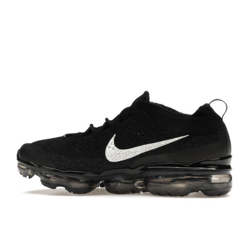 Кроссы Nike Air VaporMax 2023 Flyknit Black Sail Anthracite (W) - женская сетка размеров