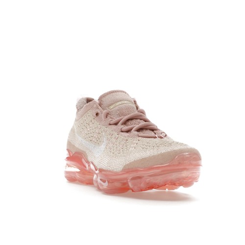 Кроссы Nike Air VaporMax 2023 Flyknit Oatmeal Pearl Pink (W) - женская сетка размеров