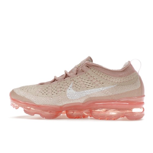 Кроссы Nike Air VaporMax 2023 Flyknit Oatmeal Pearl Pink (W) - женская сетка размеров