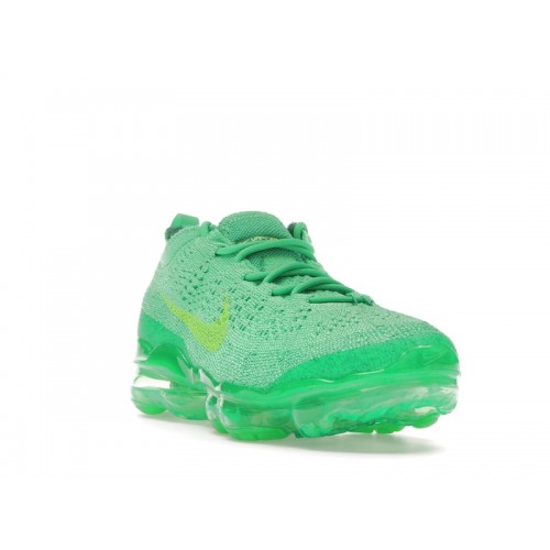 Nike Wmns Air VaporMax 2023 Flyknit Green Shock - женская сетка размеров