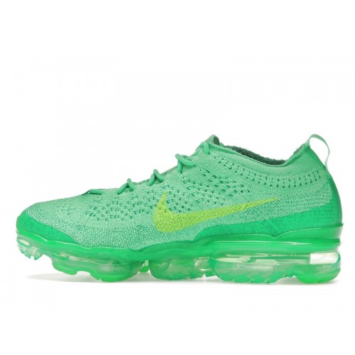 Nike Wmns Air VaporMax 2023 Flyknit Green Shock - женская сетка размеров