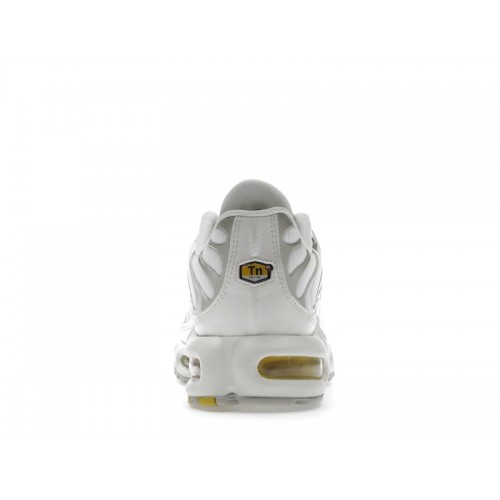 Кроссы Nike Air Max Plus White Bone Celery (W) - женская сетка размеров