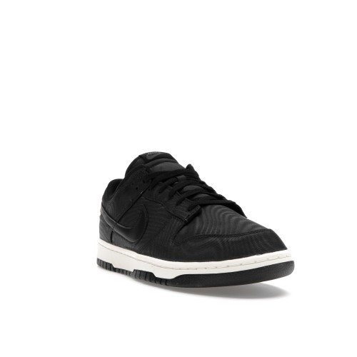 Кроссы Nike Dunk Low Black Canvas - мужская сетка размеров