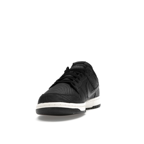 Кроссы Nike Dunk Low Black Canvas - мужская сетка размеров