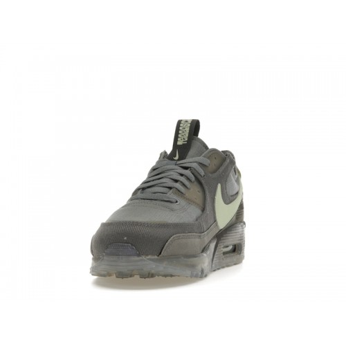 Кроссы Nike Air Max 90 Terrascape Cool Grey Honeydew - мужская сетка размеров