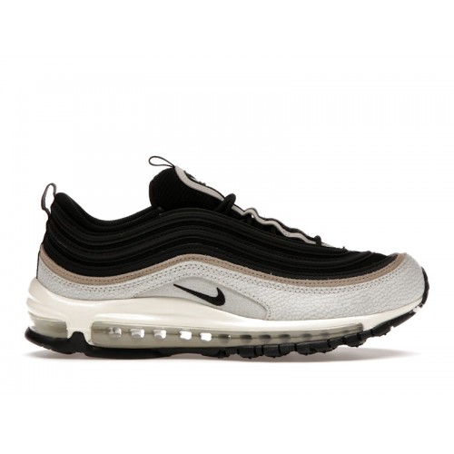 Кроссы Nike Air Max 97 Light Bone Khaki Black - мужская сетка размеров