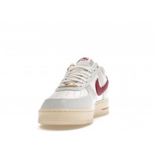Женские кроссовки Nike Air Force 1 Low 07 SE Just Do It Photon Dust Team Red (W)
