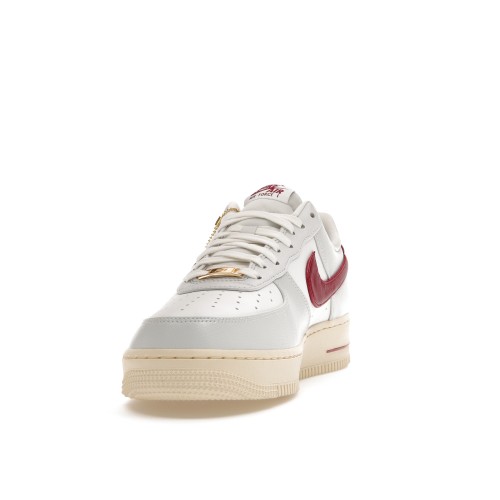 Кроссы Nike Air Force 1 Low 07 SE Just Do It Photon Dust Team Red (W) - женская сетка размеров