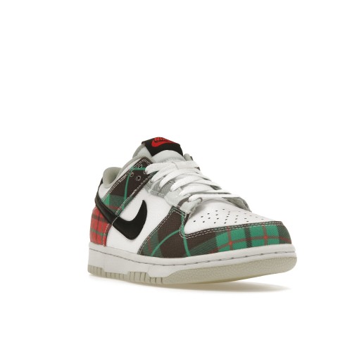 Кроссы Nike Dunk Low Tartan Plaid (GS) - подростковая сетка размеров