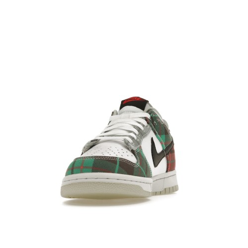 Кроссы Nike Dunk Low Tartan Plaid (GS) - подростковая сетка размеров