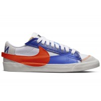 Кроссовки Nike Blazer Low 77 Jumbo Deep Royal Safety Orange