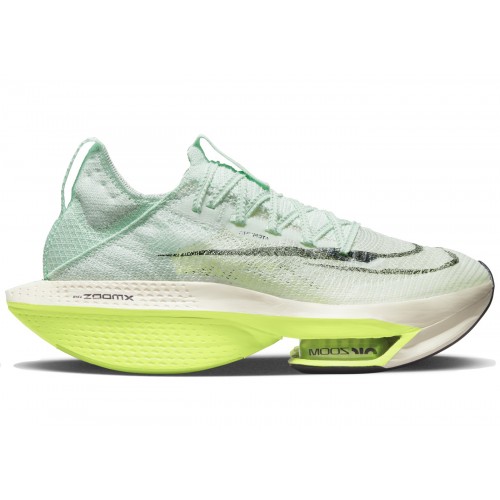 Кроссы Nike Air Zoom Alphafly Next% 2 Mint Foam Barely Green (W) - женская сетка размеров