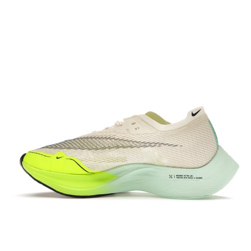 Кроссы Nike ZoomX Vaporfly Next% 2 Coconut Milk Ghost Green (W) - женская сетка размеров